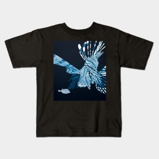 Lionfish DEEP BLUE SEA Kids T-Shirt